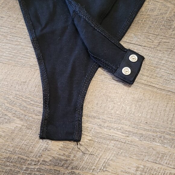 ZARA | Scoop Neck Bodysuit Plunge | Sz. M - Picture 4 of 7